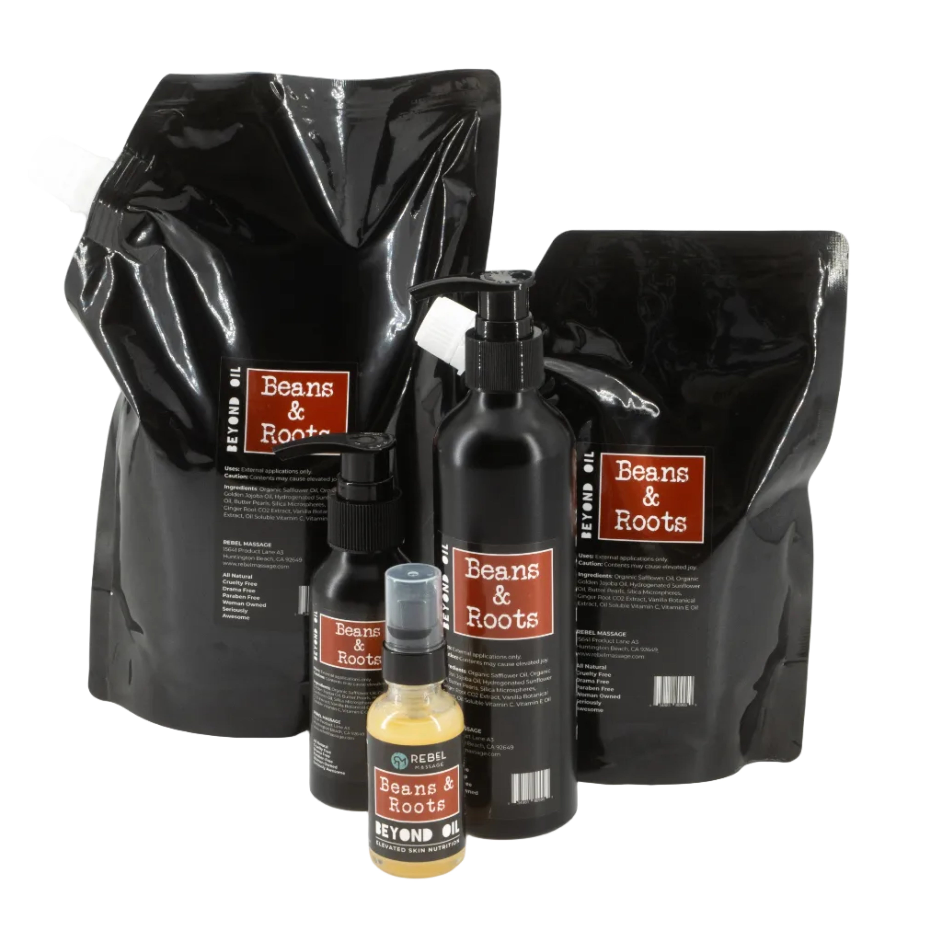 Massage & Body Oil - REBEL MASSAGE