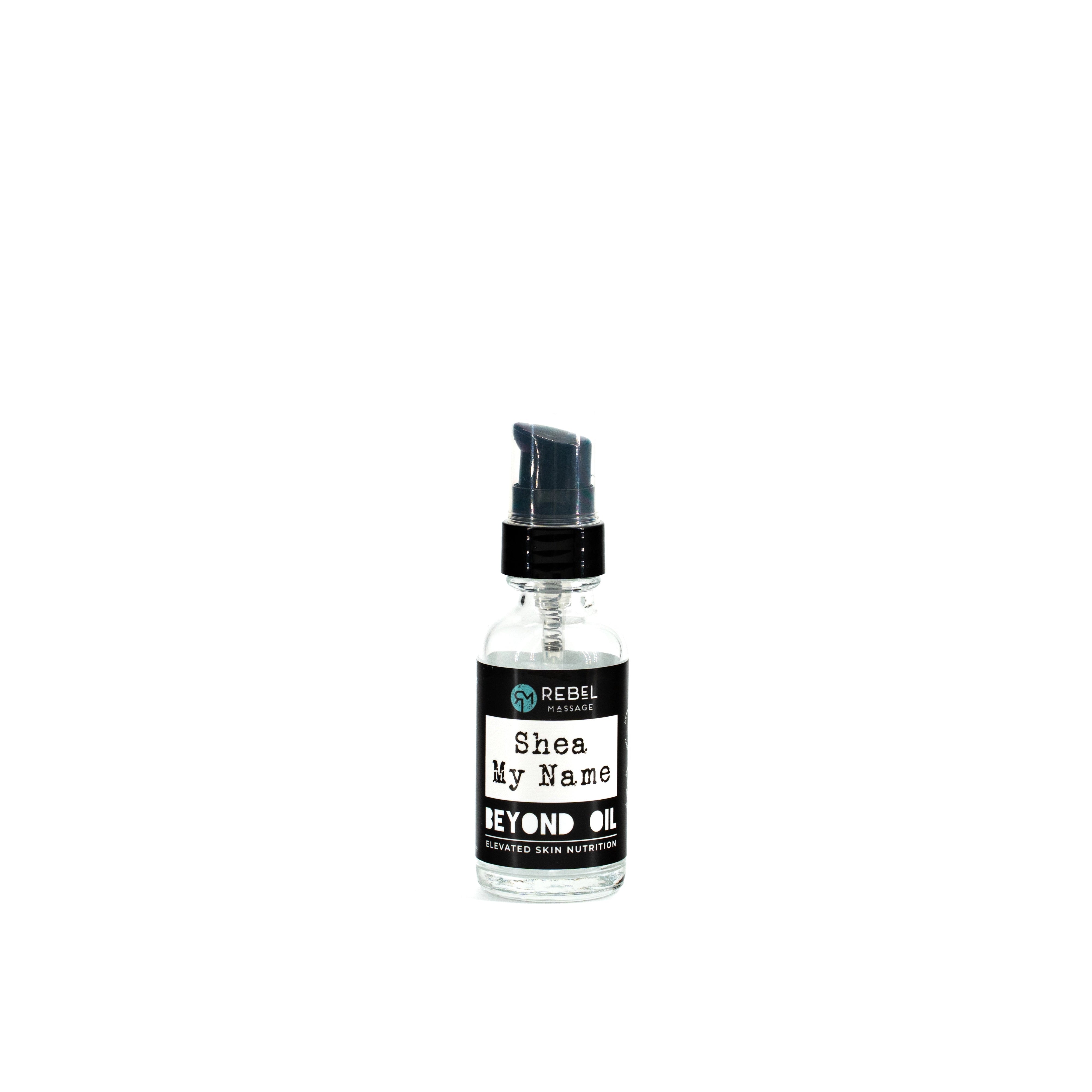 Beyond Oil • Empty Bottle + Pump | Rebel Massage