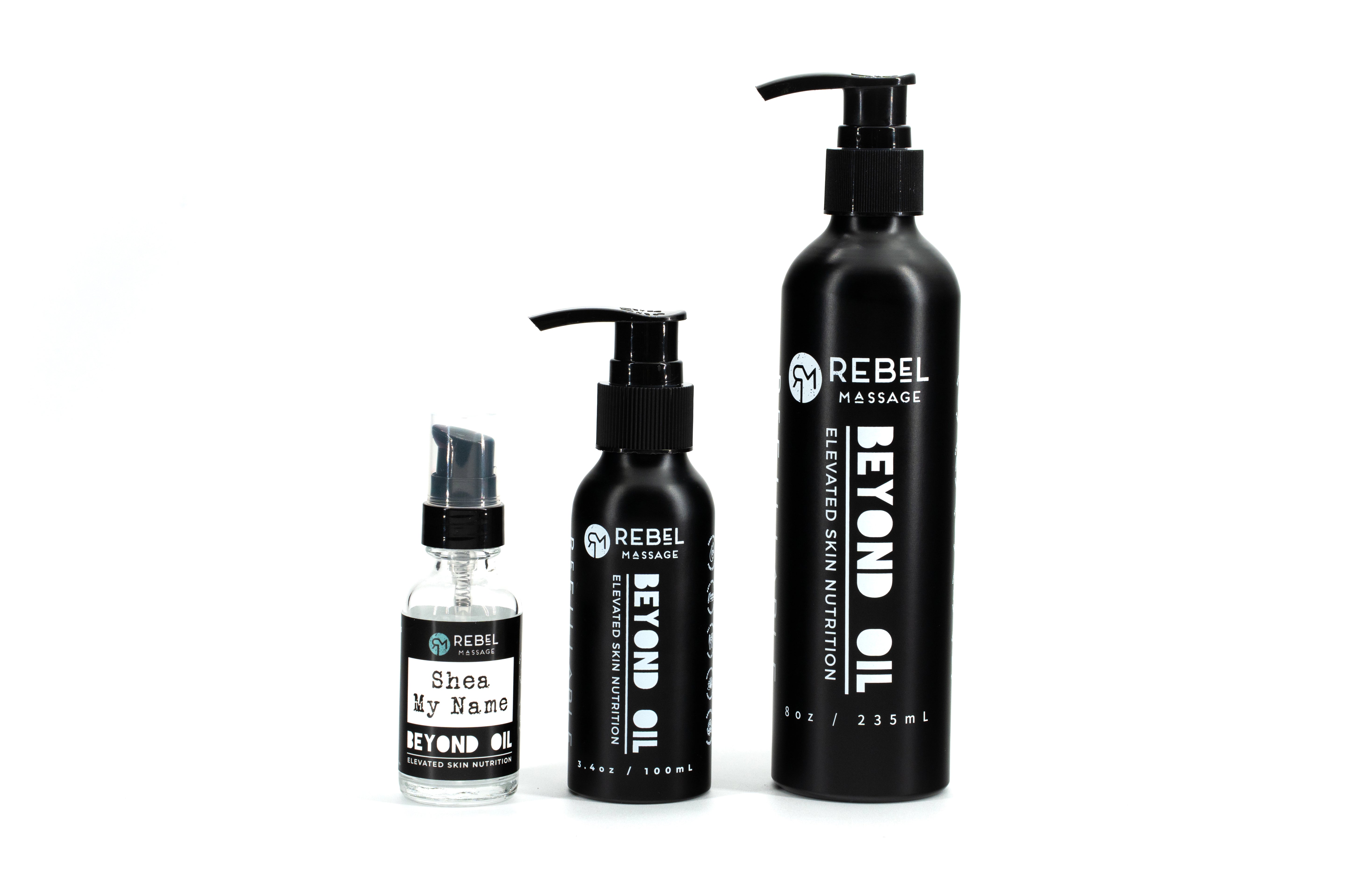 Beyond Oil • Empty Bottle + Pump