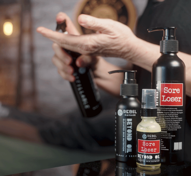 REBEL MASSAGE launches BEYOND OIL