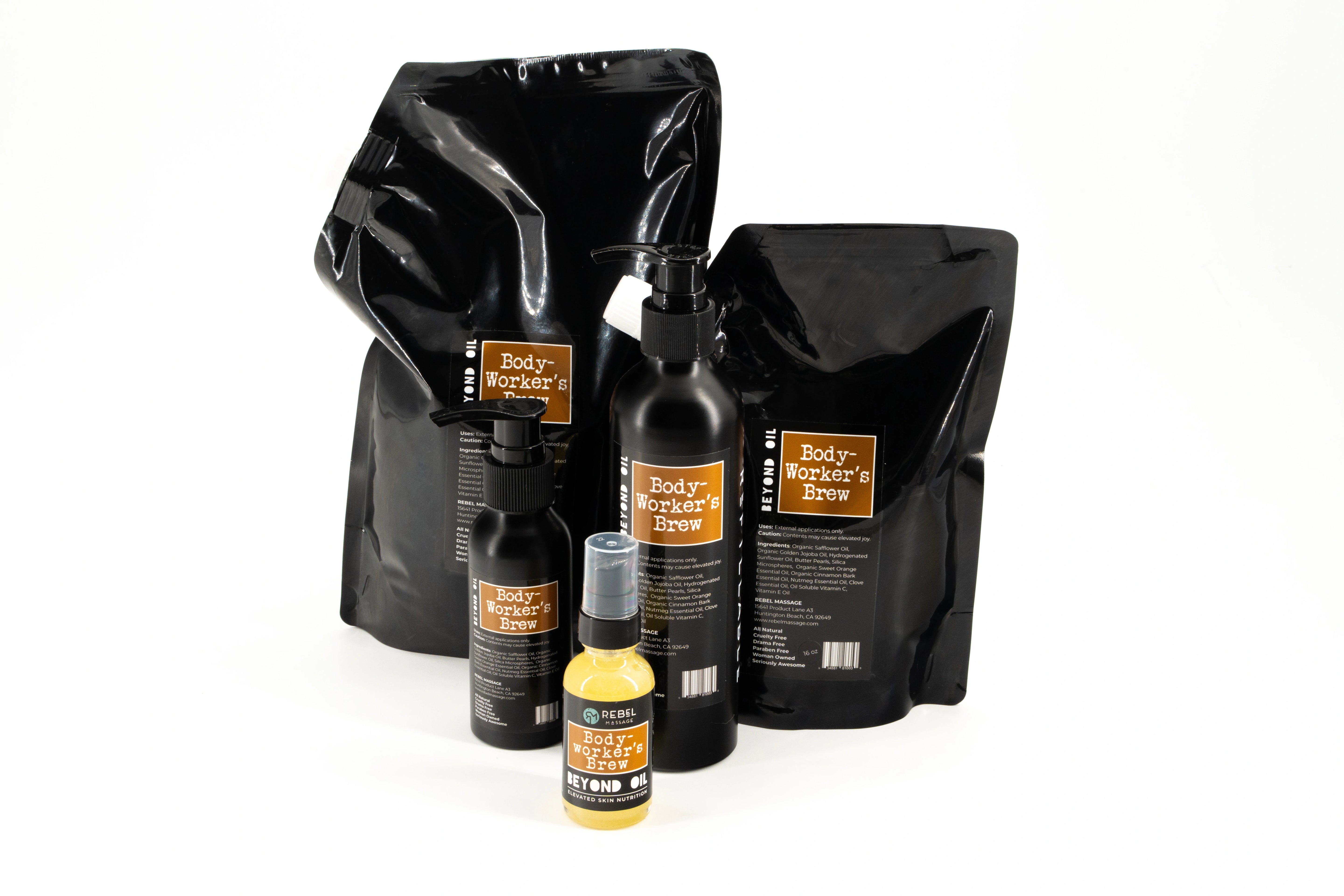 Beyond Massage Oil • Bodyworker’s Brew | Rebel Massage
