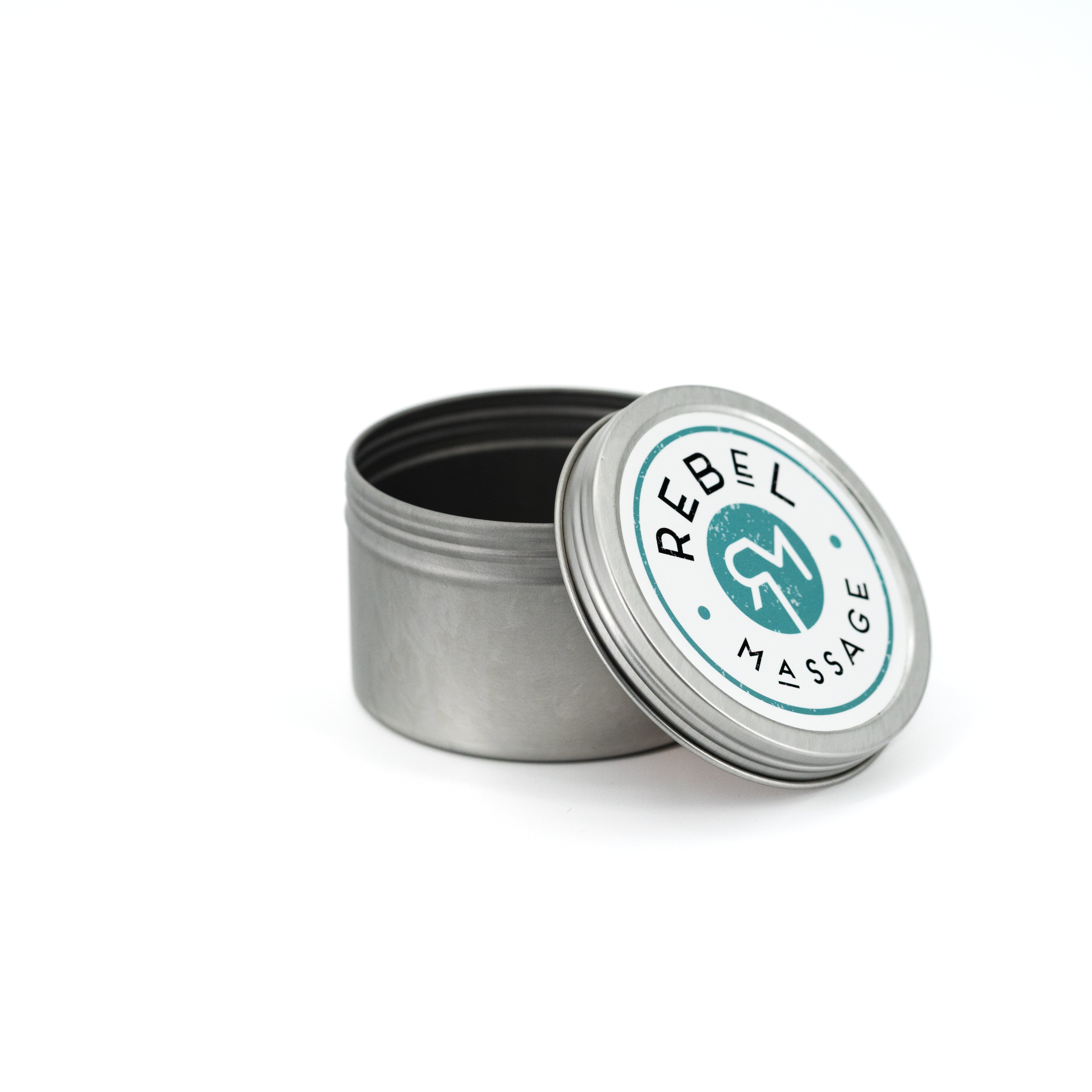Massage Butter • Empty Tin, Pre-labeled