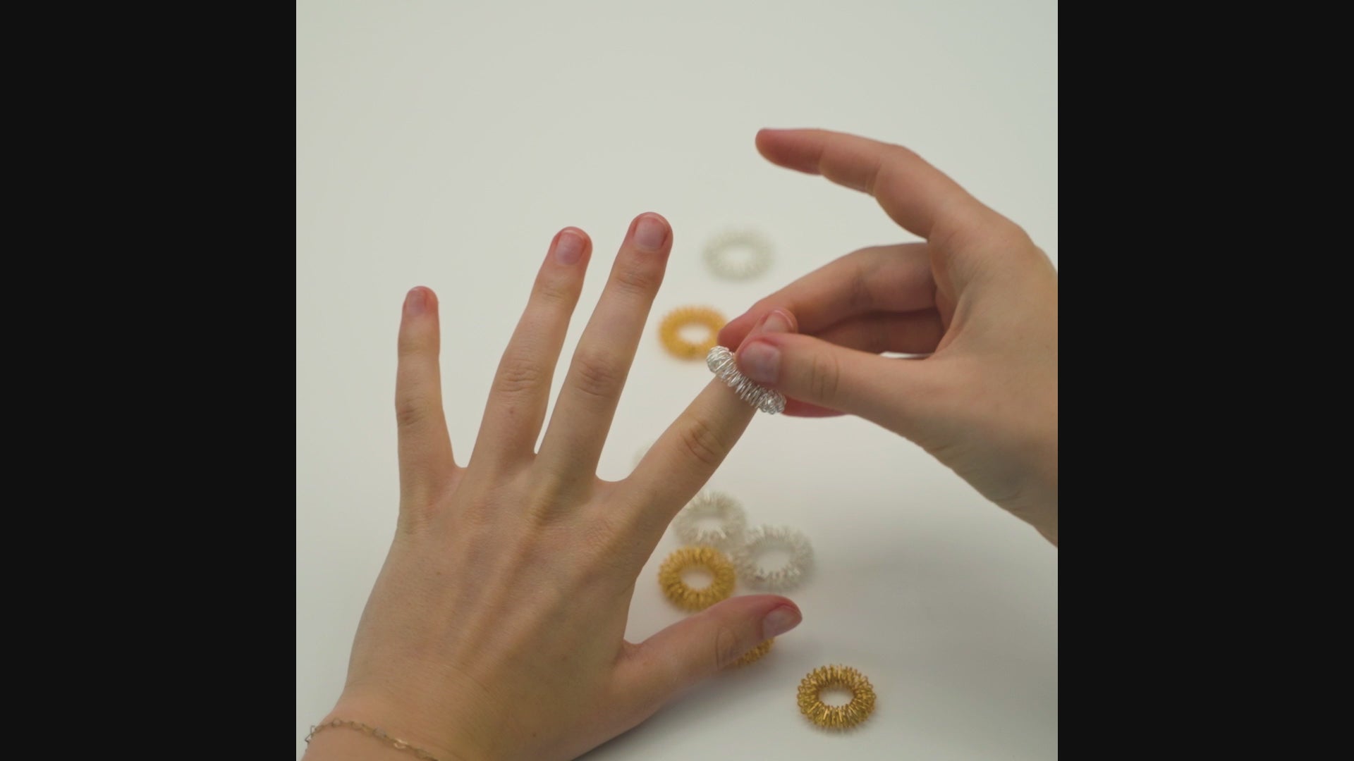 Finger Acupressure Rings • 10 Pack Bundle