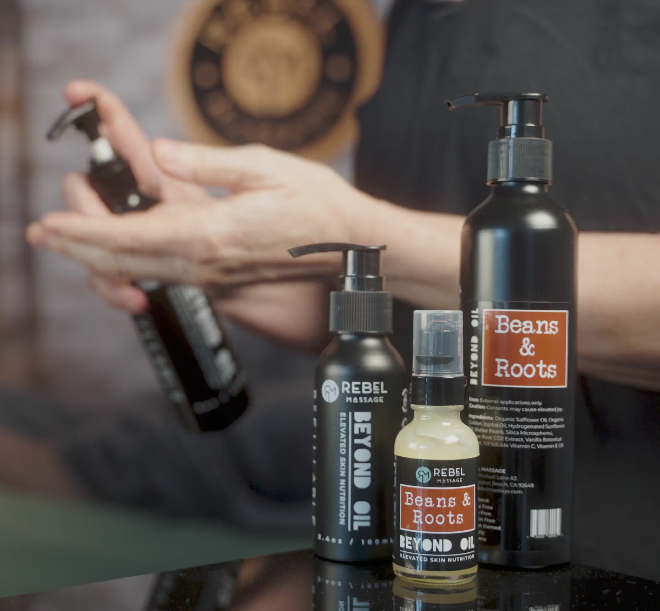 Massage & Body Oil - REBEL MASSAGE